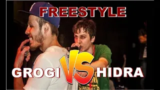 Hidra vs Grogi FREESTYLE (English Subtitle)