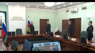 Владимир Колокольцев провел торжественную церемонию в честь Дня сотрудника органов внутренних дел