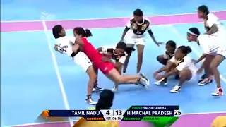 Tamil Nadu vs Himachal Pradesh Girl's Kabaddi Match Full Highlights | Khelo India School Games 2018