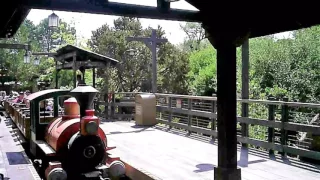 Thunder Mountain Railroad Attraction "Wildest Ride in the Wilderness" Safety Announcement Disneyland