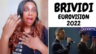 SANREMO 2022 - FIRST TIME HEARING MAHMOOD AND BLANCO - BRIVIDI (EUROVISION)