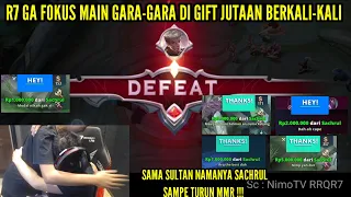 R7 GA FOKUS MAIN GARA-GARA DIGIFT JUTAAN SAMA SULTAN NAMANYA SACHRUL SAMPE DI CARI NAMA IG NYA