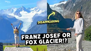 Should You Visit Franz Josef OR Fox Glacier? New Zealand's South Island |  CJ Explores