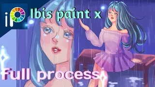 [Ibis Paint X]full Process [speedpaint]