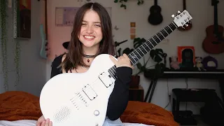 this electric guitar doesn't need an amp!! | Enya Nova Go Sonic review