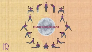 Step by step guide to Chandranamaskar