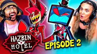 HAZBIN HOTEL Episode 2 REACTION!! 1x02 "Radio Killed The Video Star" Review | Stayed Gone | Sorry