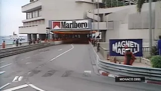 GRAN PREMIO DI MONACO 1991 🇮🇩  Nigel Mansell (Williams-Renault) vs Alain Prost (Ferrari)