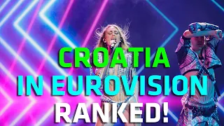 Croatia in Eurovision RANKED! (1993 - 2022)