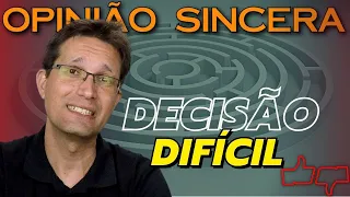 Decisão DIFÍCIL: Isso muda NOSSAS VIDAS e pode AFETAR o CANAL. Será que AGIMOS errado ou ACERTAMOS?