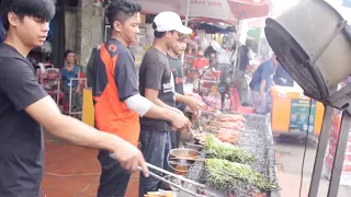 Unveiling Cambodia's Best Street Food: Grilled Eggplant, Lamb Skewer, Duck Blood Soup