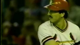 1982 World Series Game 2 Brewers at Cardinals