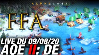 VOD ► FFA Age of Empires 2 avec les participants ZLAN ! - Live du 09/08/2020