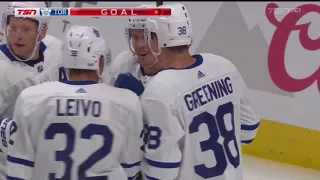 Andreas Johnsson 1st Goal of the Pre-Season! 9/28/17 (Toronto Maple Leafs vs Montreal Canadiens)