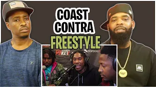 TRE-TV REACTS TO -Coast Contra Freestyle on The Come Up Show Live Hosted By Dj Cosmic Kev (2022)
