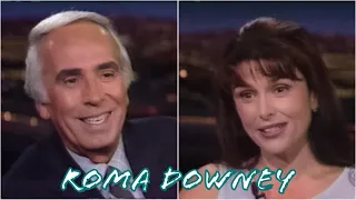 Roma Downey on The Late Late Show with Tom Snyder (1998)