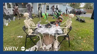 Halloween decorations to support sick kids