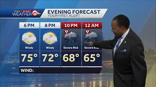 Approaching cold front could trigger severe storms Friday