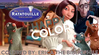 HAPPY COLOR APP | DISNEY & PIXAR | RATATOUILLE | COLOR BY NUMBER