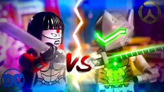 Lego Katana VS Genji (Dc VS Overwatch) | Minty Mashups