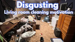 REALISTIC Disaster Living Room Speed-Cleaning Motivation