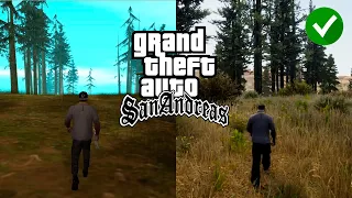 GTA SA: Definitive Edition vs. Classic (PC) - First day comparison in depth