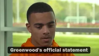 Mason Greenwood's full statement as he's leaving Manchester United