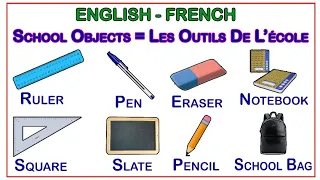 Les outils de l'école en Anglais en 7min- SCHOOL TOOLS