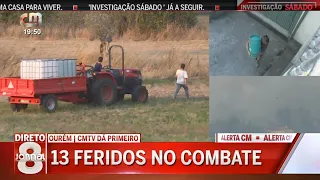 Julho2022-13 feridos no combate aos incêndios em Ourém