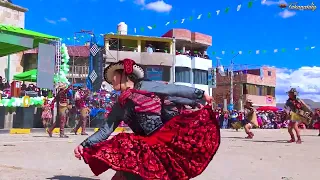 Danza waka marcay, IE. Mixto Santo Tomas, Festival danzas,  Quiñota 2023.