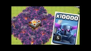 4000 Max Pekka Unbelievable Attack Funny Gameply || Clash of clans 2023