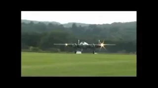 Fly Over and Landing C-160 Transall, Harrier, Ju 52, B 25, T-6 at Breitscheid EDGB/Germany