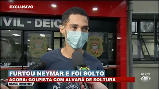 Golpista que roubou Neymar debocha e diz que não prejudicou ninguém