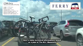 Boarding the Ferry to the Magdalen Islands (îles de la Madeleine), Quebec