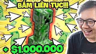 Bấm Vào Quái Vật Minecraft Quá Nhiều, Tôi Kiếm Được 1 Triệu Đô