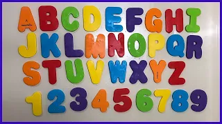 ABC SONG Letter Alphabets with ABC Bath Letters