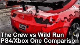 The Crew/Wild Run PS4/Xbox One Graphics Comparison