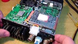 Icom IC-7000 на вход приёмника подали 50W (repair)