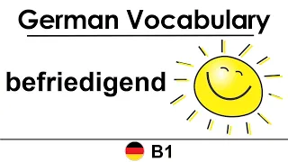 Learn German Words - German Vocabulary - Beginner to Intermediate level - 16