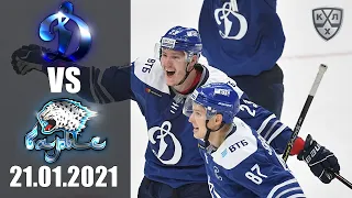 ДИНАМО МОСКВА - БАРЫС (21.01.2021)/ ЧЕМПИОНАТ КХЛ/ KHL В NHL 20! ОБЗОР МАТЧА