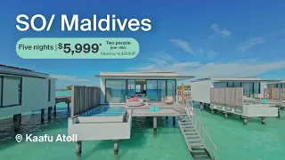 SO/ Maldives Grand Opening: Modern Luxury Pool Villas with Daily Breakfast, Nightly Dinner & Drinks