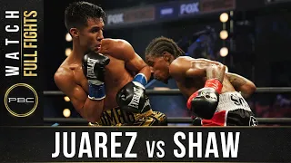 Juarez vs Shaw FULL FIGHT: August 8, 2020 | PBC on FOX