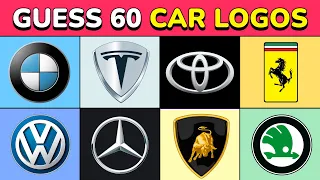 Guess the Car Brand Logo in 5 seconds ✅ Logo Quiz - Easy, Medium, Hard, Pro Levels