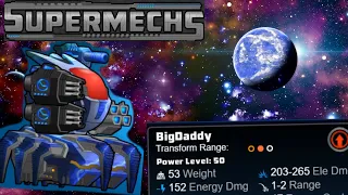 Supermechs⛅ I got two 👴🏻 "Big Daddys" !!! (1v1 gameplay)