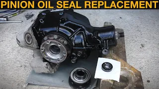 2006 BMW Z4M: Differential Front Pinion Oil Seal Replacement & Clean Up