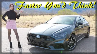 Faster Than The Camry TRD // Hyundai Sonata N-Line Review