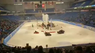 Kart ice racing