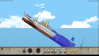 I Recreated How Britannic Sank In Floating Sandbox