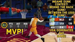 In Game Dunk Contest! | NBA 2K22 Mobile MyCareer Ep. 6 | anakindave