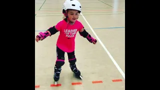 Inline Skater Laufschule